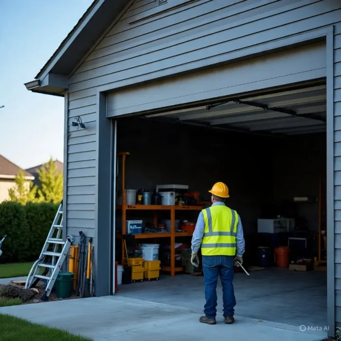Emergency garage door repair service in Palm Coast F